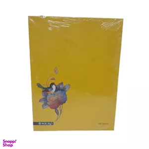 دفتر کلاسوری 100 برگ میکرو طرح گل و پرنده ۲ کد 026