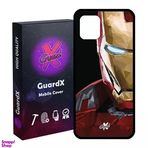 کاور گارد ایکس طرح Iron Man مدل Glass10048 مناسب برای گوشی موبایل سامسونگ Galaxy Note 10 Lite / A81