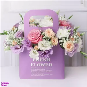 باکس گل طبیعی لیلاک