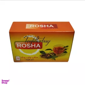فیلتر چای یکبار مصرف روشا 4 بسته 70 عددی