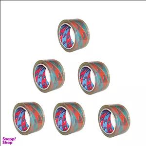 چسب کارتن رابو مدل 0036 بسته 6 عددی