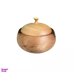 قندان مدل گردو چوب تر کد 11001