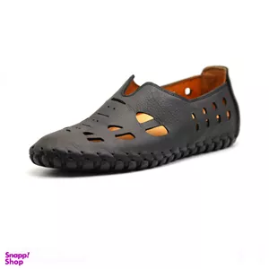 کفش کالج مردانه مستر چرم کد MRC116-06 رنگ مشکی