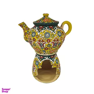 قوری و وارمر میناکاری مدل فردوس کد 700
