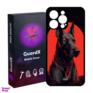 کاور گارد ایکس طرح سگ مدل Glass10621 مناسب برای گوشی موبایل اپل iPhone 15 Pro Max