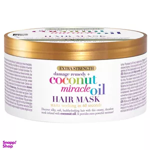 ماسک مو او جی ایکس مدل Coconut Miracle Oil حجم 300 میلی لیتر