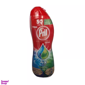 ژل ماشین ظرفشویی پریل مدل 4x حجم 900 میلی لیتر