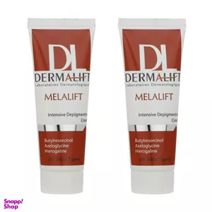 کرم روشن کننده درمالیفت مدل Melalift حجم 40 میلی لیتر مجموعه 2 عددی