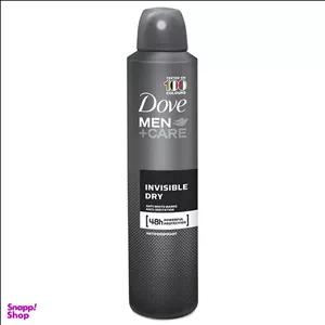 اسپری داو مردانه مدل invisible dry حجم 200 میلی لیتر