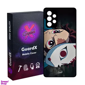کاور گارد ایکس طرح تانجیرو کامادو انیمه مدل Glass10562 مناسب برای گوشی موبایل سامسونگ Galaxy A32 4G