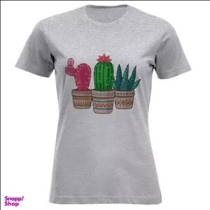 تیشرت آستین کوتاه زنانه مدل کاکتوس A39