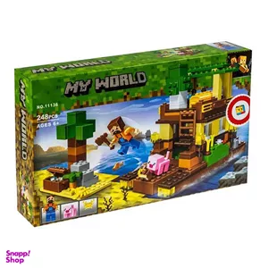 لگو ساختنی ماینکرافت مدل My World کد 11136
