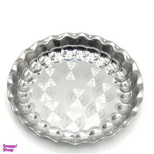 سینی استیل مدل لب کنگره کد 0502 سایز 25