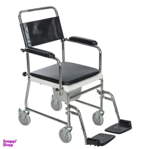 ویلچر دو کاره حمام چهار چرخ کوچک کد 790