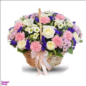 سبد گل طبیعی هانا