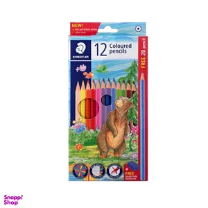 مداد رنگی 12 رنگ 2B استدلر کد 143C12P