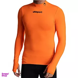 بلوز ورزشی مردانه طرح آلشپرت استرچ انگشتی مدل ALA MUH431-009 رنگ نارنجی