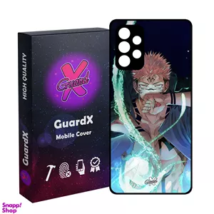 کاور گارد ایکس طرح Sukuna Anime مدل Glass10571 مناسب برای گوشی موبایل سامسونگ Galaxy A52/A52S