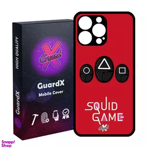 کاور گارد ایکس طرح Squid Game مدل Glass10401 مناسب برای گوشی موبایل اپل iPhone 14 Pro Max