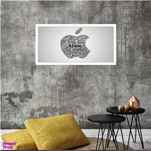 تابلو بکلیت طرح لوگو شرکت اپل مدل W-S2652