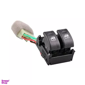 کلید 2 پل شیشه بالابر راننده خودرو چیکال مدل P-281 مناسب برای ساینا