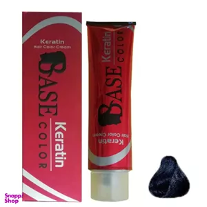 رنگ مو بیس کالر شماره N1 رنگ مشکی حجم 120 میلی لیتر