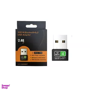 دانگل Wi-Fi و بلوتوث USB ایده مدل LV-UW06BT