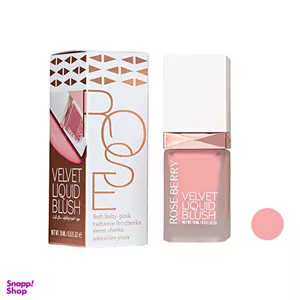 رژگونه مایع رز بری مدل PUFF شماره 01