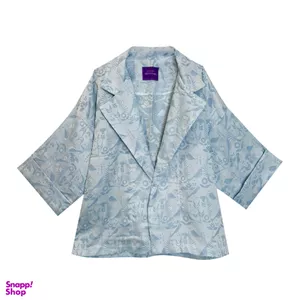 کت زنانه مدل FL947 رنگ آبی روشن