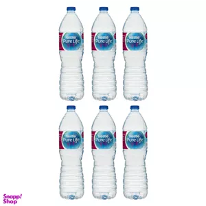 آب معدنی پیورلایف نستله حجم 1.5 لیتر بسته 6 عددی