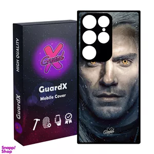 کاور گارد ایکس طرح Witcher مدل Glass10177 مناسب برای گوشی موبایل سامسونگ Galaxy S24 Ultra