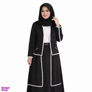 ست کت و دامن زنانه السانا مدل ضحا کد 219601 رنگ مشکی