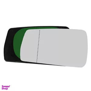 شیشه آینه جانبی دستی چپ خودرو کالانیکس مدل SHIS-DDASL-10930 مناسب سمند به همراه قاب و چسب