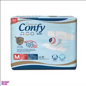 پوشک بزرگسال کانفی مدل 1200 سایز مدیوم بسته 20 عددی
