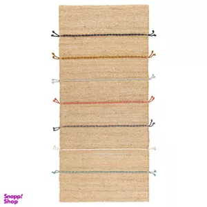 فرش ماشینی ایکیا کد 804.080.24 رنگ زمینه نسکافه ای