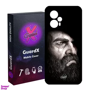 کاور گارد ایکس طرح God of War مدل Glass10100 مناسب گوشی موبایل شیائومی Poco F5/Redmi Note 12 Turbo
