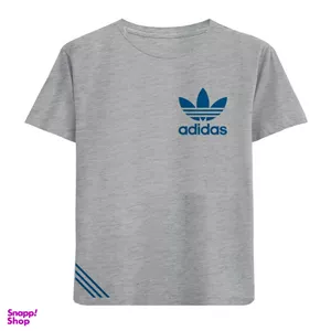 تیشرت آستین کوتاه پسرانه مدل N40 ADIDAS رنگ طوسی