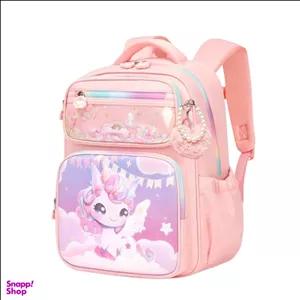 کوله پشتی مدرسه مدل اسب یونیکورن آویز دار کد k2026