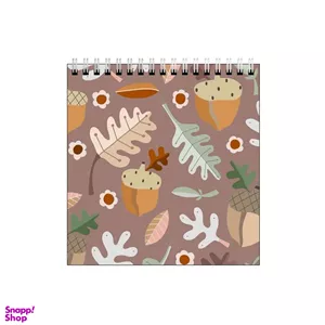 دفتر طراحی بامبیلیپ طرح پترن پاییزی بلوط کد 7205761