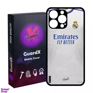کاور گارد ایکس طرح رئال مادرید مدل Glass10358 مناسب برای گوشی موبایل اپل iPhone 14 Pro Max