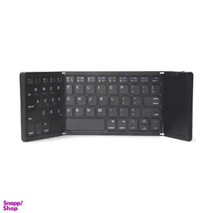 کیبورد تاچ پد بی‌ سیم بلوتوثی تاشو مدل B033