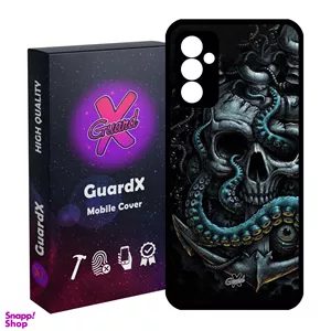 کاور گارد ایکس طرح جمجمه مدل Glass10563 مناسب برای گوشی موبایل سامسونگ Galaxy A54 / A54 5G