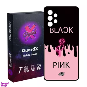 کاور گارد ایکس طرح Black Pink مدل Glass10275 مناسب برای گوشی موبایل سامسونگ Galaxy A52/A52S