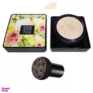 کوشن توز مدل گل رز شماره 01 به همراه پد آرایشی 