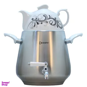 کتری و قوری دسینی مدل پیرامیت گنجایش ۴ لیتر