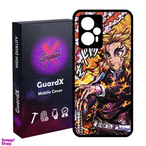 کاور گارد ایکس طرح شیطان کش انیمه مدل Glass10587 مناسب گوشی موبایل شیائومی Poco F5/Redmi Note 12 Turbo