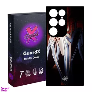 کاور گارد ایکس طرح Spider Man مدل Glass10126 مناسب برای گوشی موبایل سامسونگ Galaxy S24 Ultra