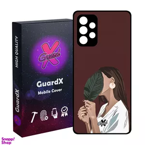 کاور گارد ایکس طرح دختر مدل Glass10476 مناسب برای گوشی موبایل سامسونگ Galaxy A32 4G