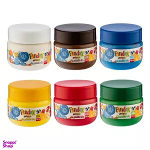رنگ انگشتی پنتر یونیسف مدل Findex Slim بسته 6 عددی