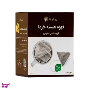 قهوه هسته خرما دمی هرمی پپتینا بسته 6 عددی